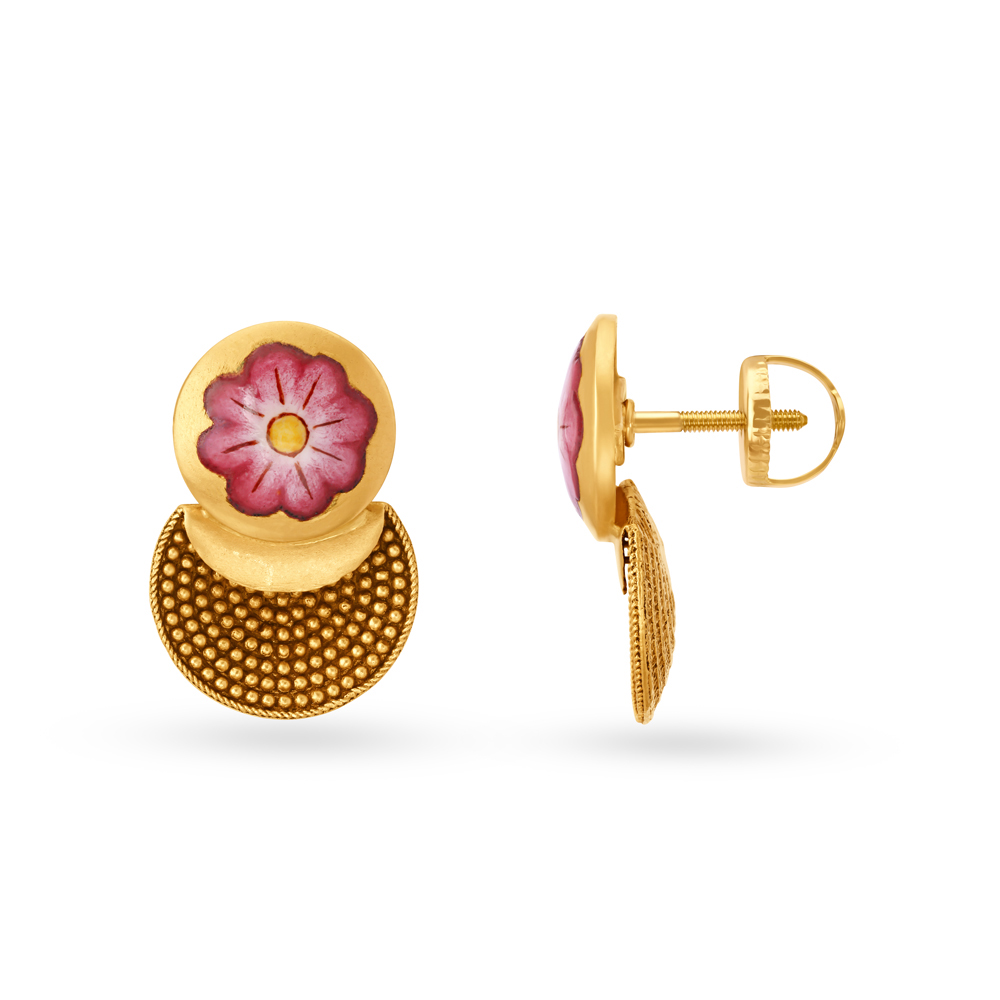 Captivating Abstract Pendant and Earrings Set,,hi-res image number null