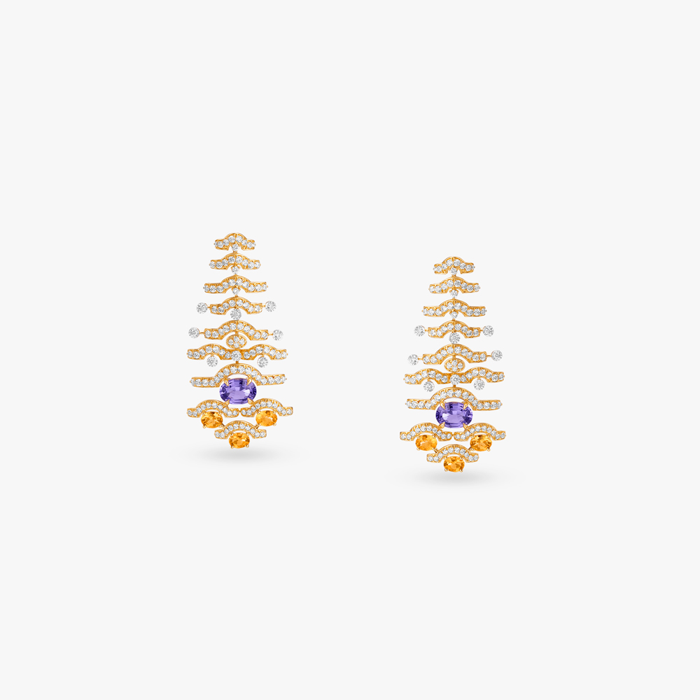 Radiant Symphony Diamond Necklace Set,,hi-res image number null