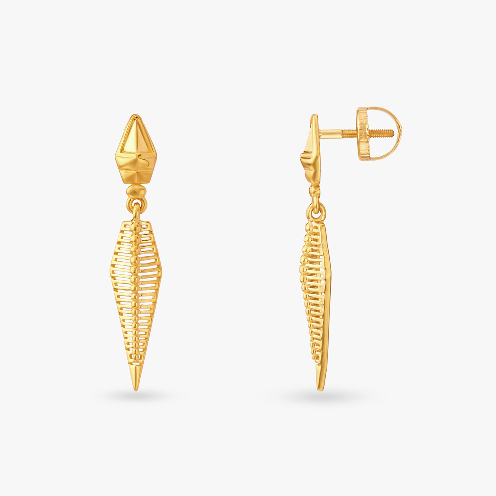 Stunning Abstract Drop Earrings,,hi-res image number null