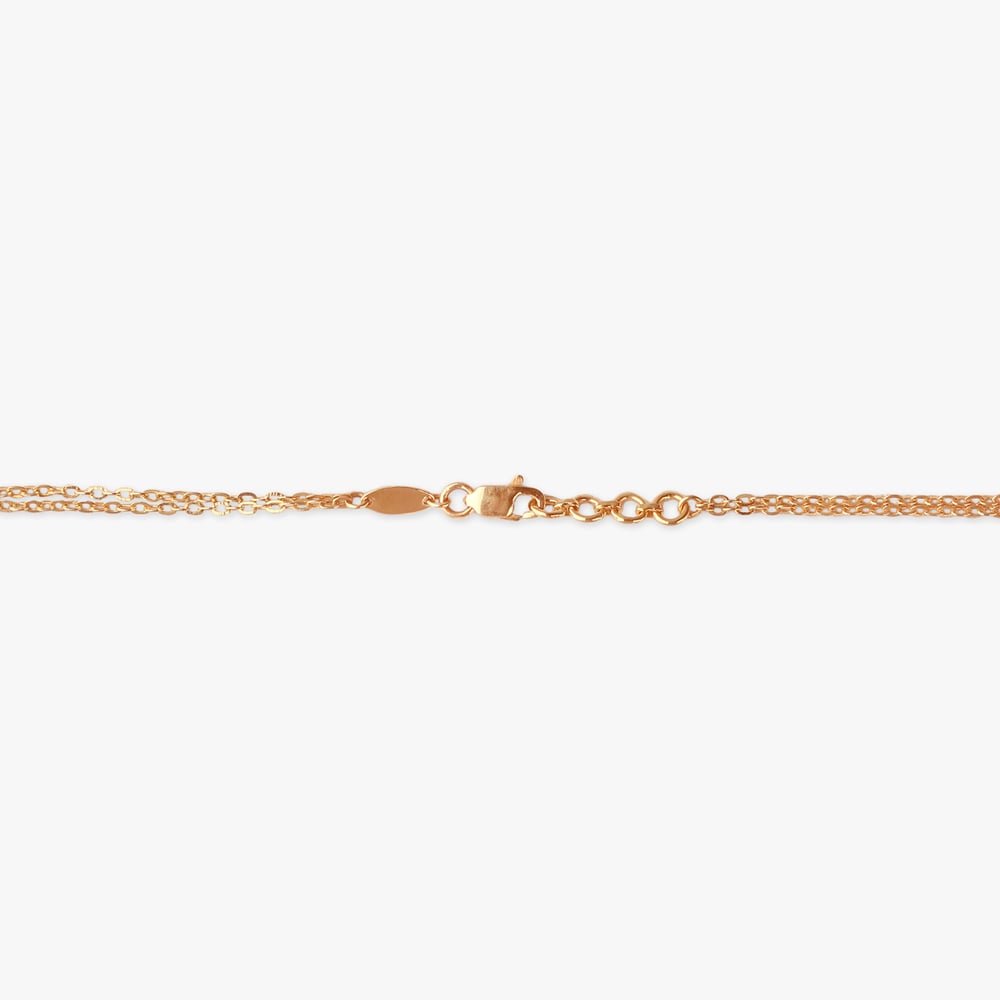 Chevron Loop Gold Necklace Set,,hi-res image number null
