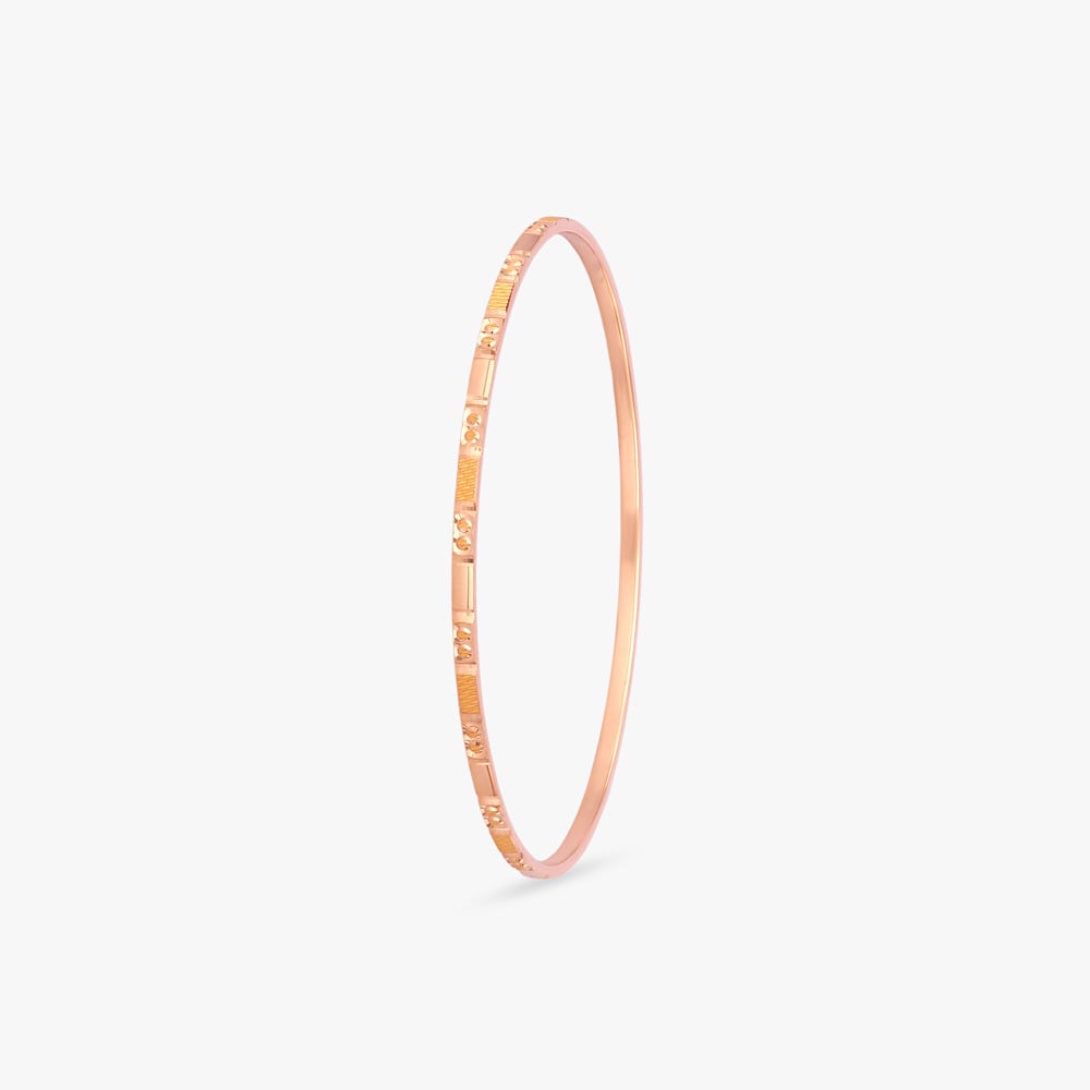 Dotted Rhythm Gold Bangles,,hi-res image number null