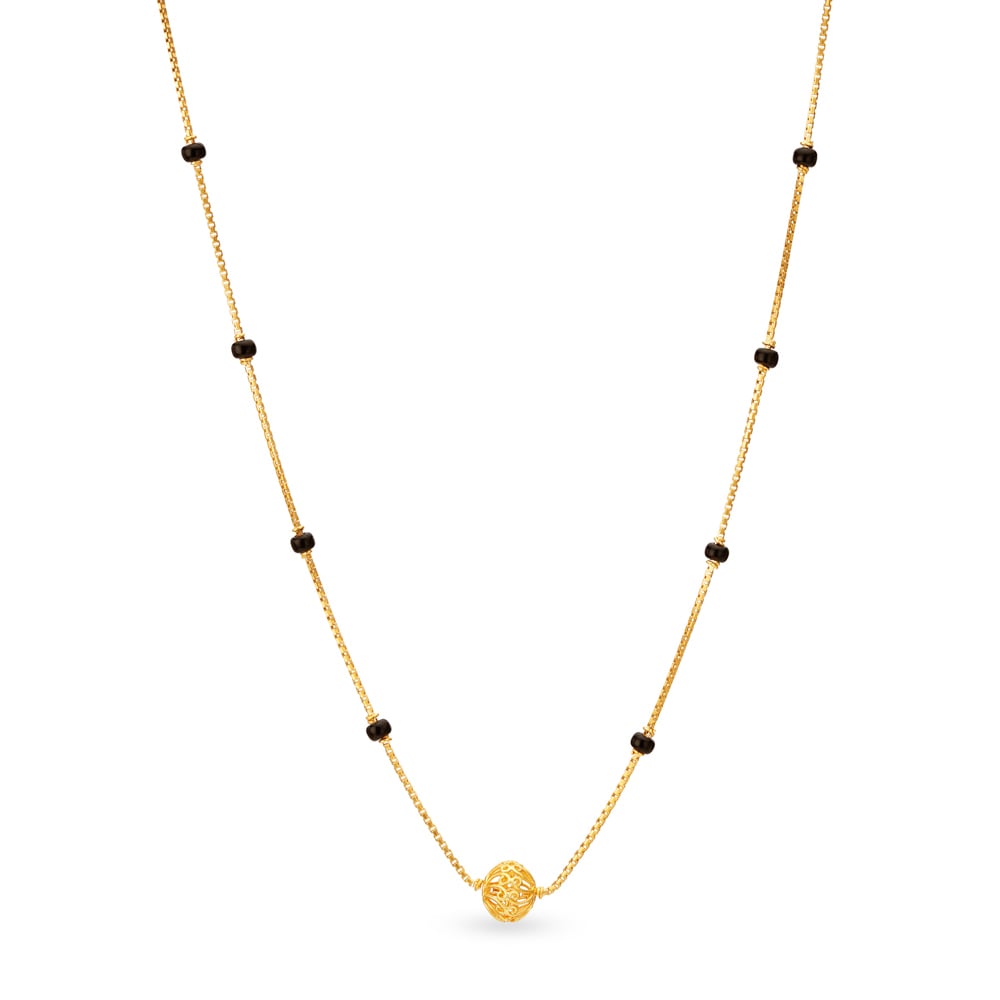 

Sleek Contemporary Mangalsutra