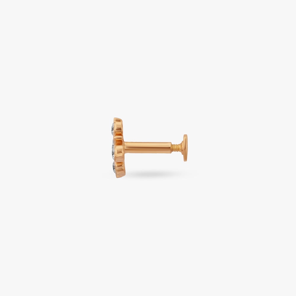 Tiny Gleam Diamond Nose Pin,,hi-res image number null