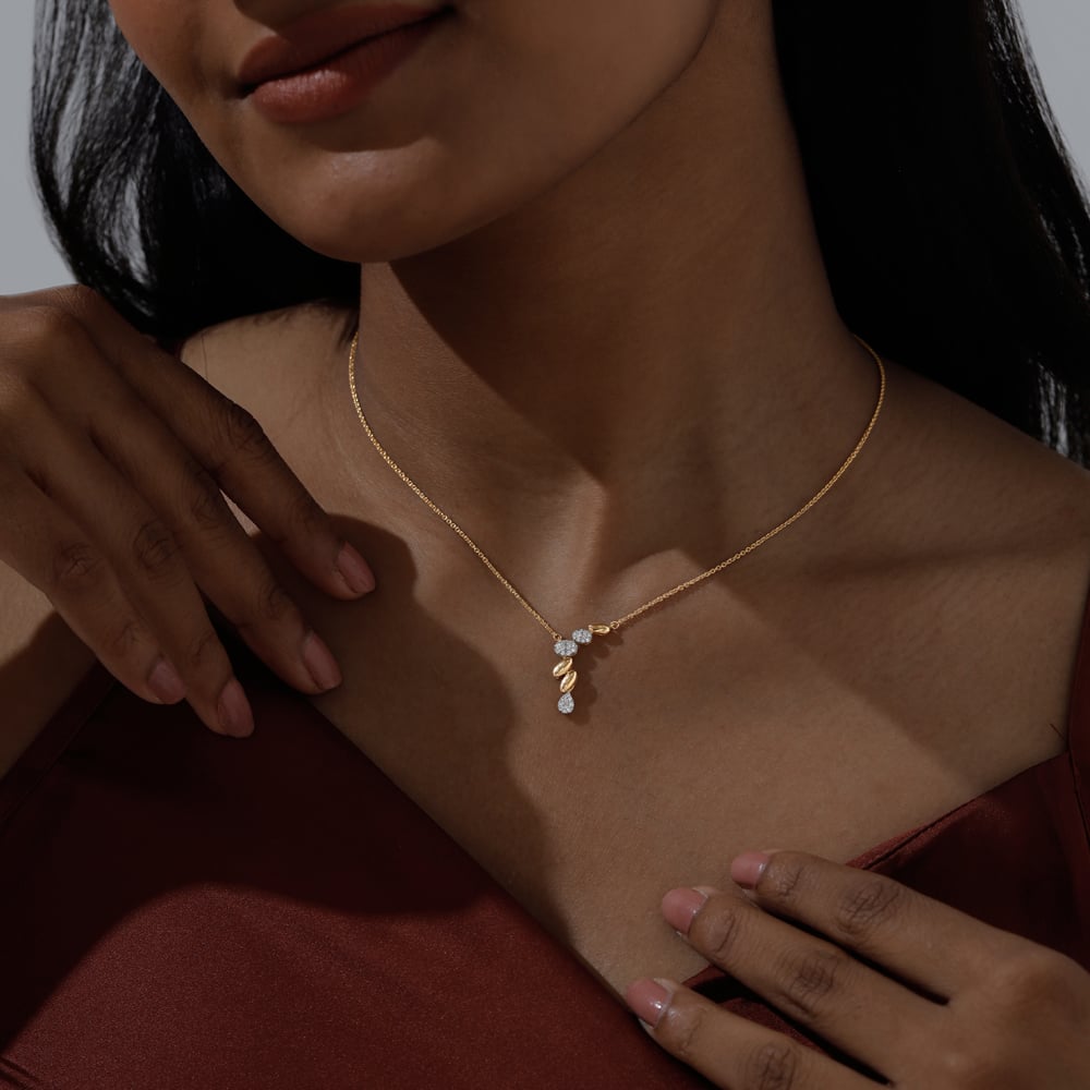 Cascading Rhythm Diamond Necklace,,hi-res image number null