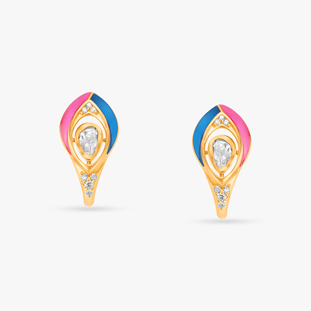 Vibrant Vibes Pendant with Chain and Earrings Set,,hi-res image number null
