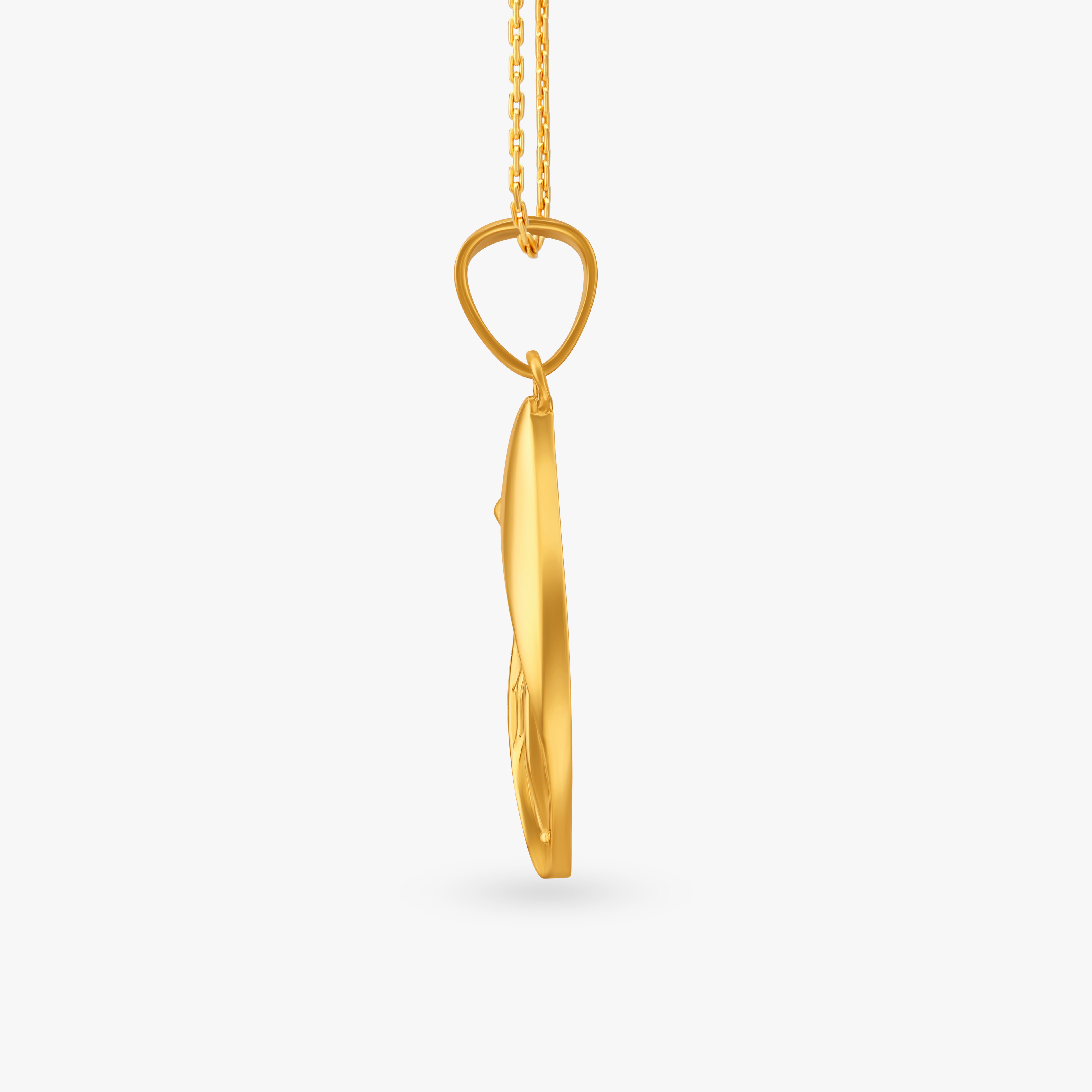 Leafy Pendant and Earrings Set,,hi-res image number null