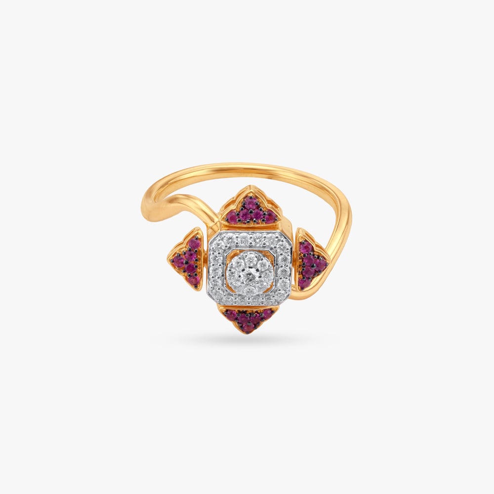 Royal Twirl Diamond Ring,,hi-res image number null