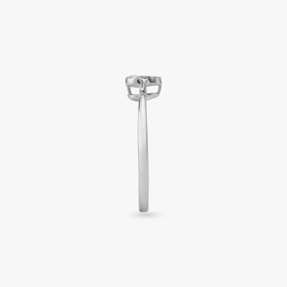 Gleaming Heart Diamond Ring,,hi-res image number null