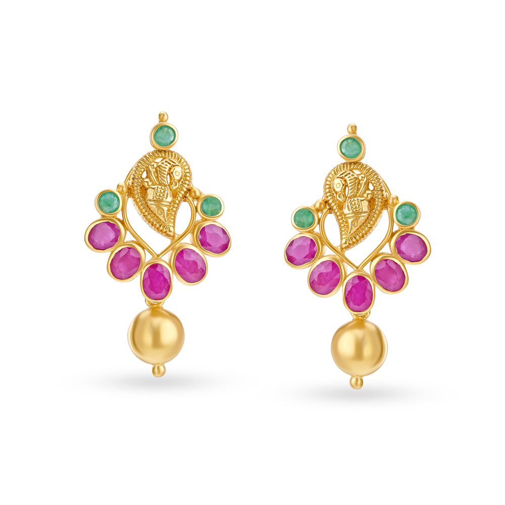 Vibrant Traditional Necklace Set,,hi-res image number null