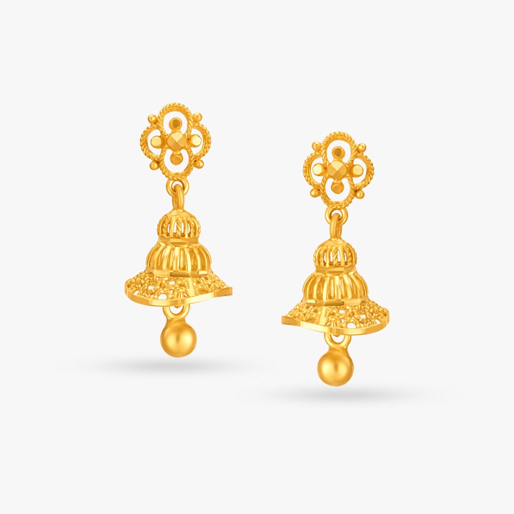 

Impressive Traditional Jhumkas