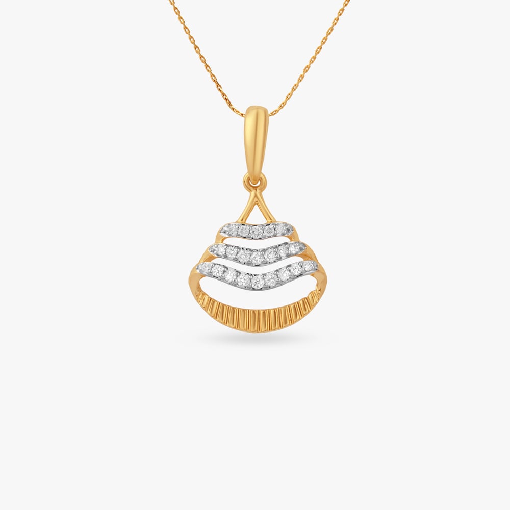 

Lumen Tide Diamond Pendant
