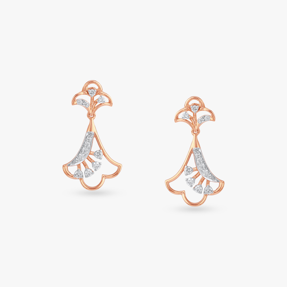 Belle Art Diamond Drop Earrings,,hi-res image number null