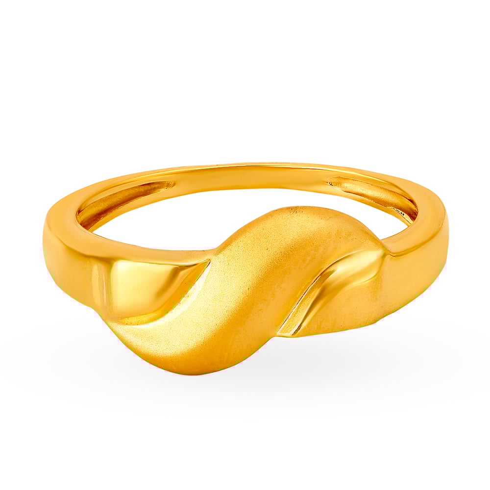 

Abstract Whimsy Gold Ring