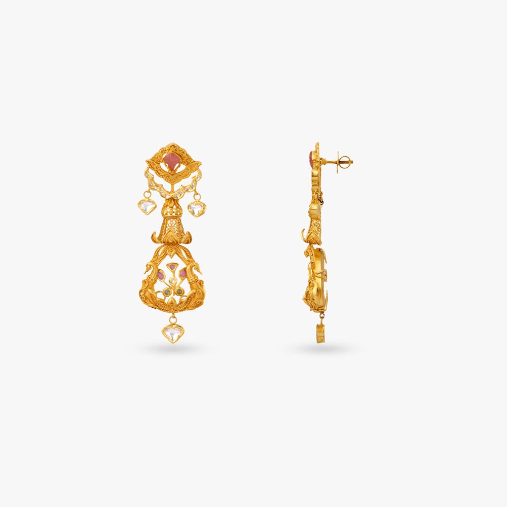 Wings of Dawn Gold Necklace Set,,hi-res image number null