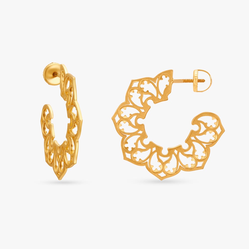Intricate Wrap Earrings,,hi-res image number null