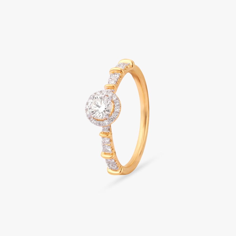 Rising Rhythm Solitaire Ring,,hi-res image number null