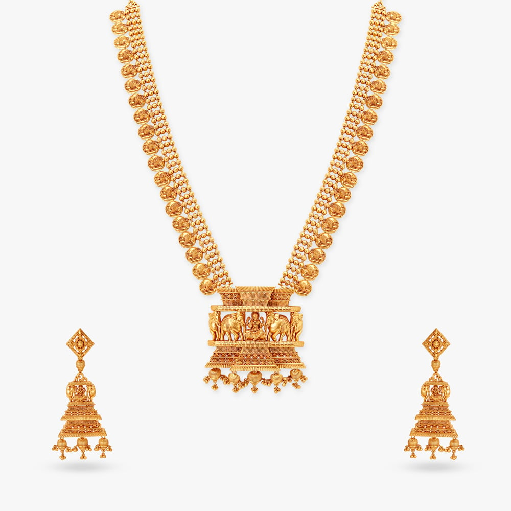 Majestic Gajakesari Necklace Set
