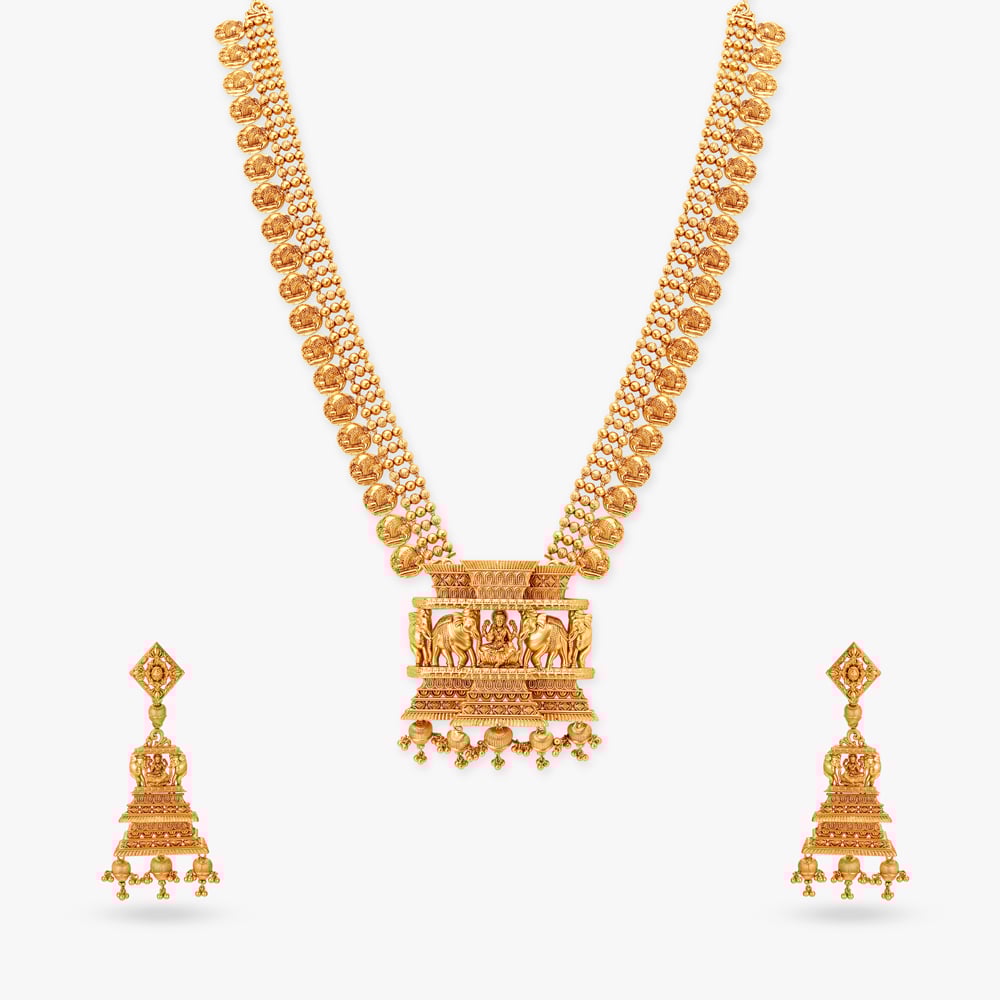 Majestic Gajakesari Necklace Set