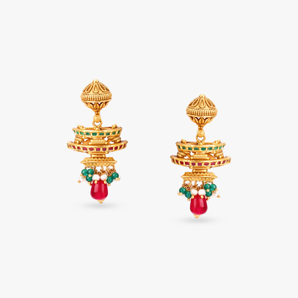Divine Glow Gold Necklace set,,hi-res image number null