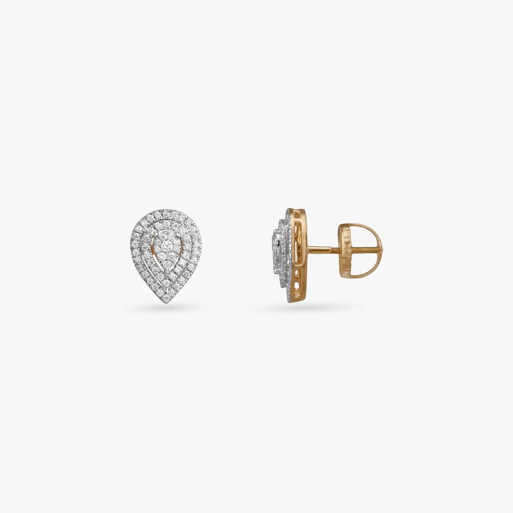 Celestial Pear Diamond Pendant and Earrings Set,,hi-res image number null