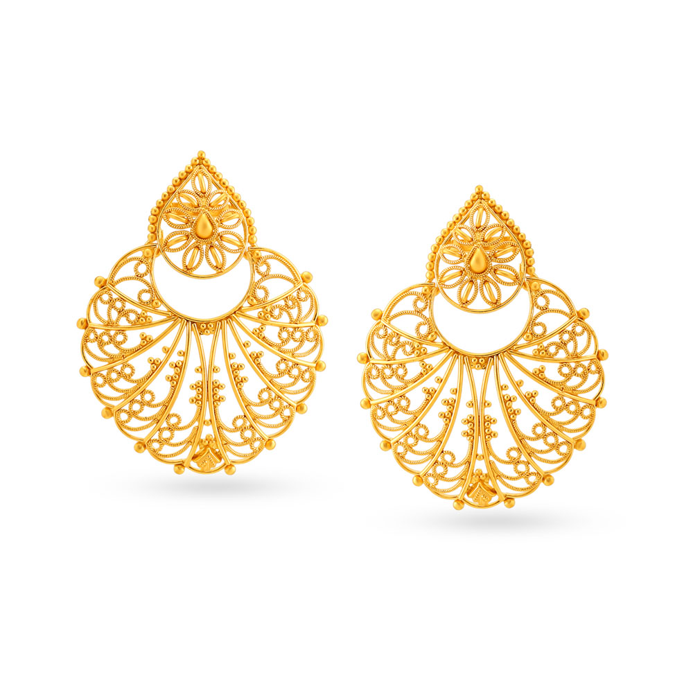 Antique Style Drop Earrings