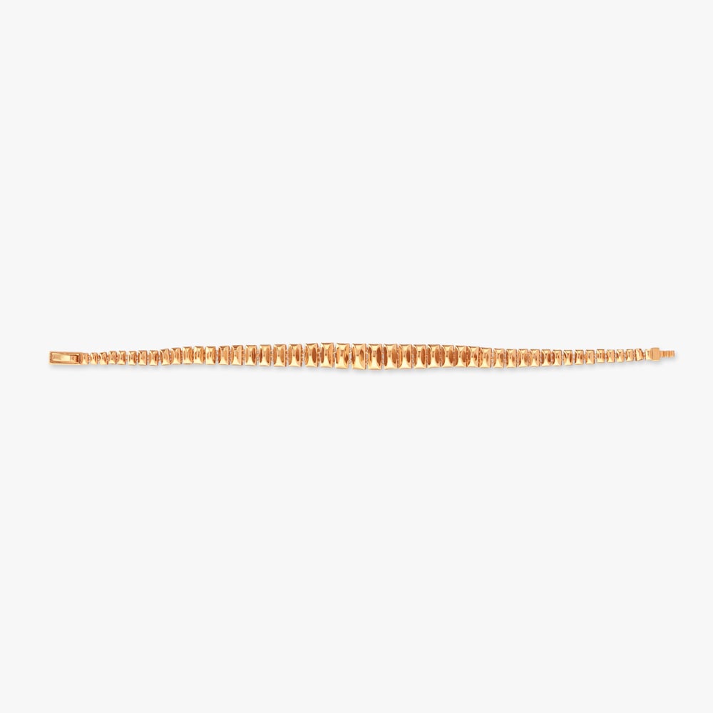 Structured Glam Gold Bracelet,,hi-res image number null