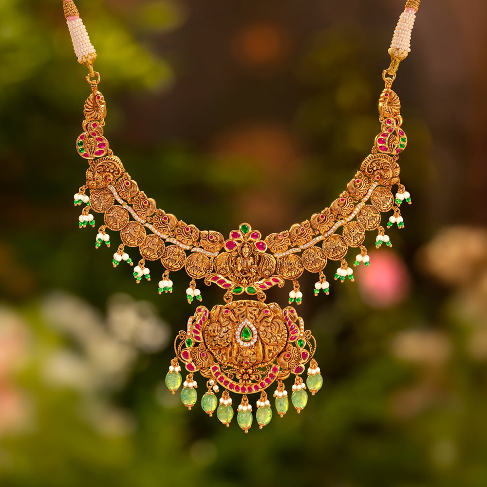 Regal Legacy Gold Temple Necklace,,hi-res image number null