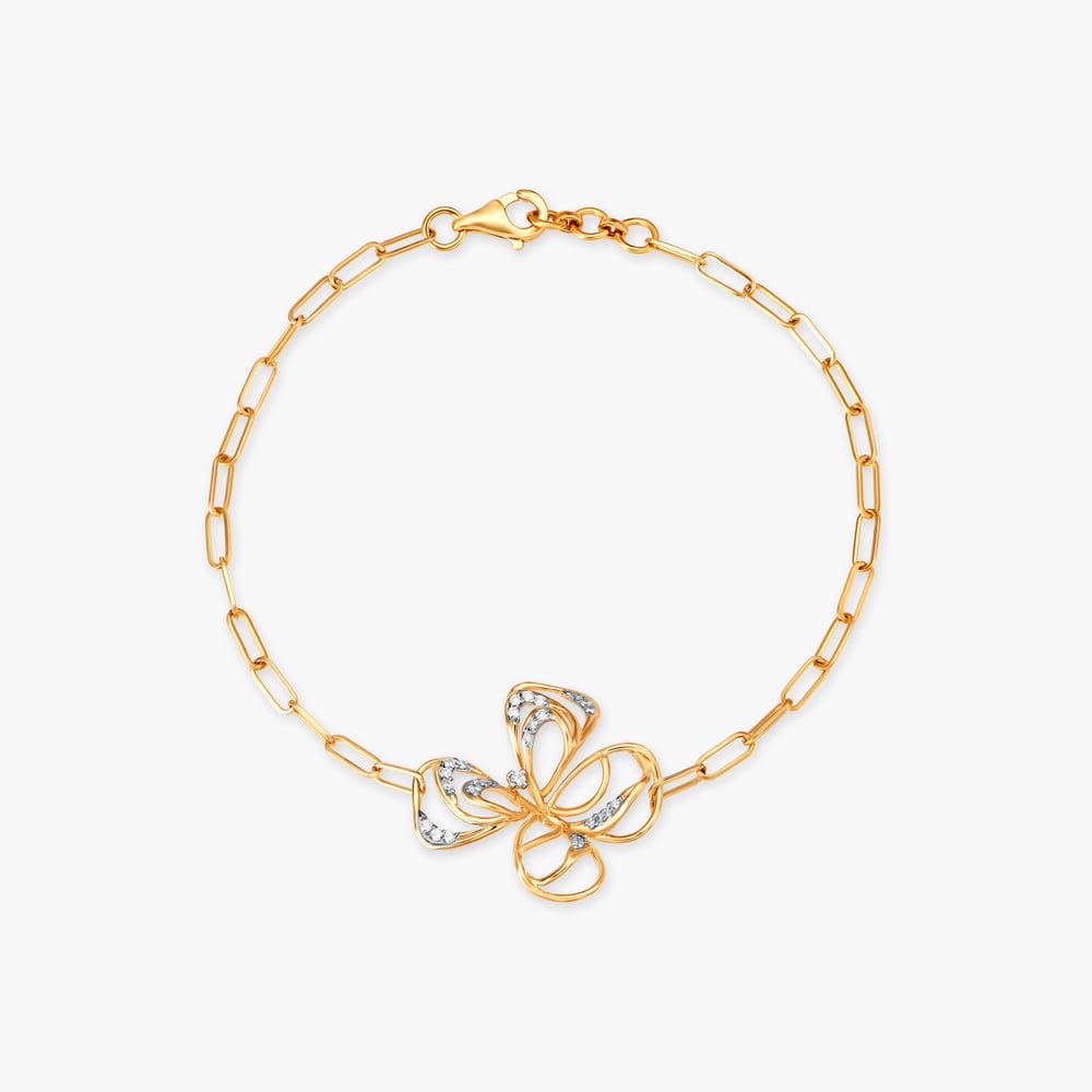 Sunshine on Wings Diamond Bracelet,,hi-res image number null