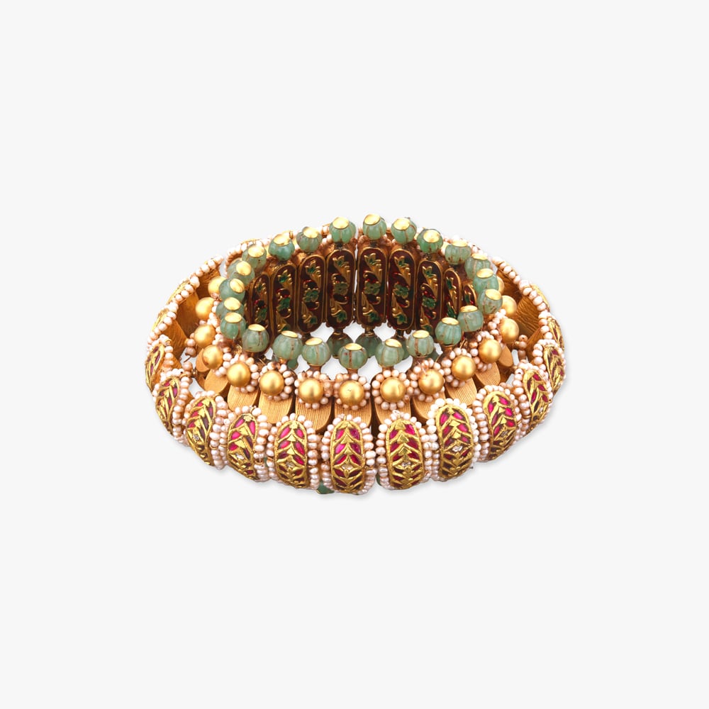 Rajwada Vaibhav Gold Bangles,,hi-res image number null