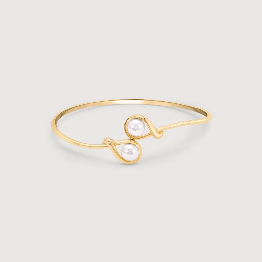 Chic Duo Pearl Bangle,,hi-res image number null