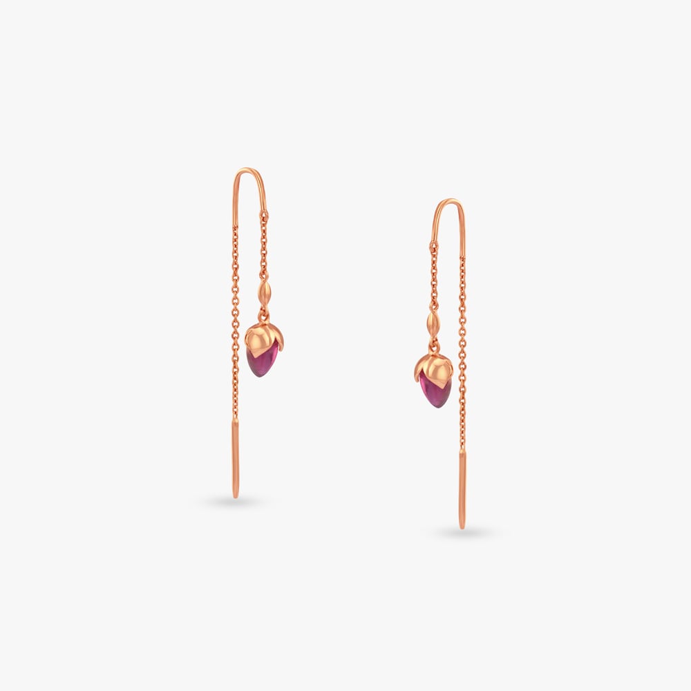 Velvet Blossom Gold Necklace Set,,hi-res image number null