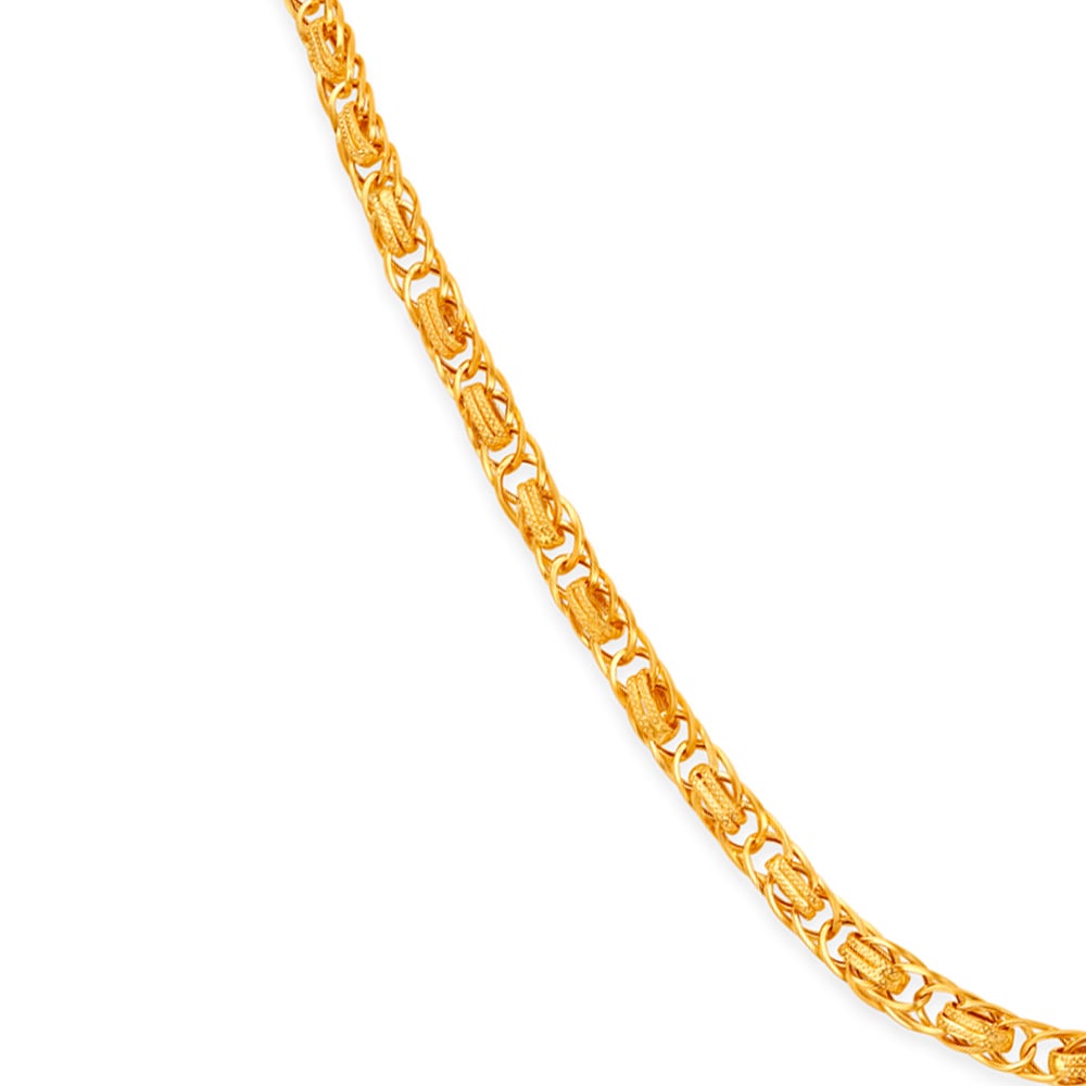 Unique Design Handmade Gold Chain For Men,,hi-res image number null