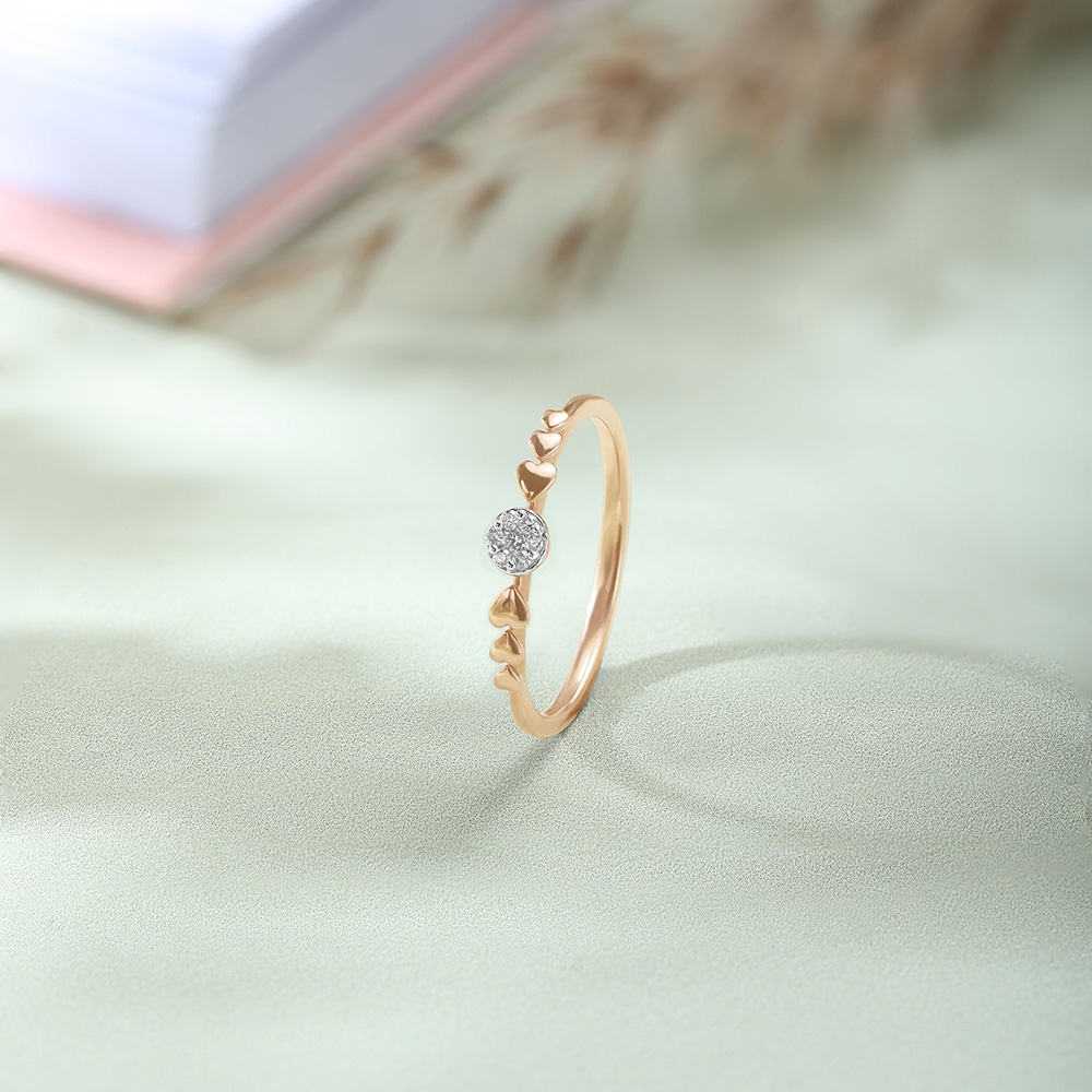 Sparkle Crush Heart Diamond Ring,,hi-res image number null
