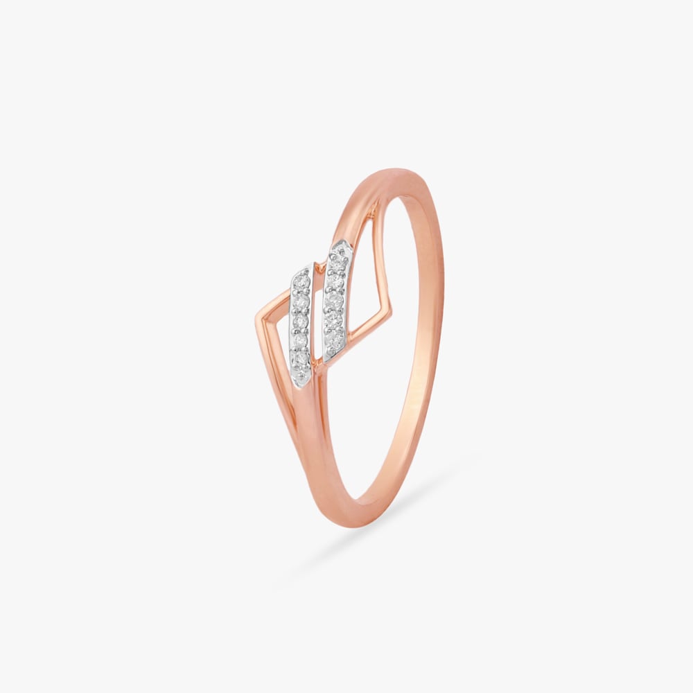 Geometric Overlap Diamond Ring,,hi-res image number null