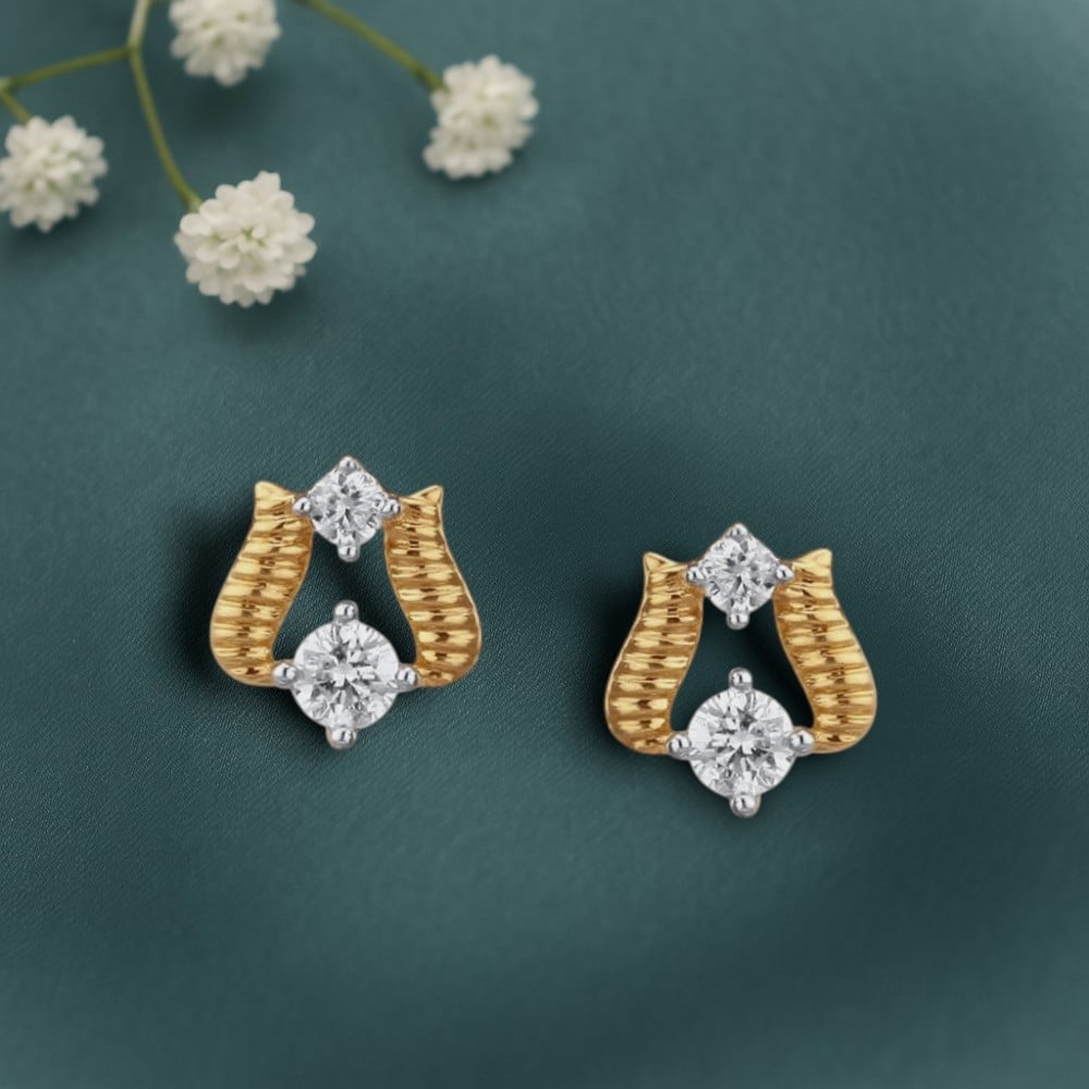 Radiant Joy Diamond Stud Earrings For Kids,,hi-res image number null