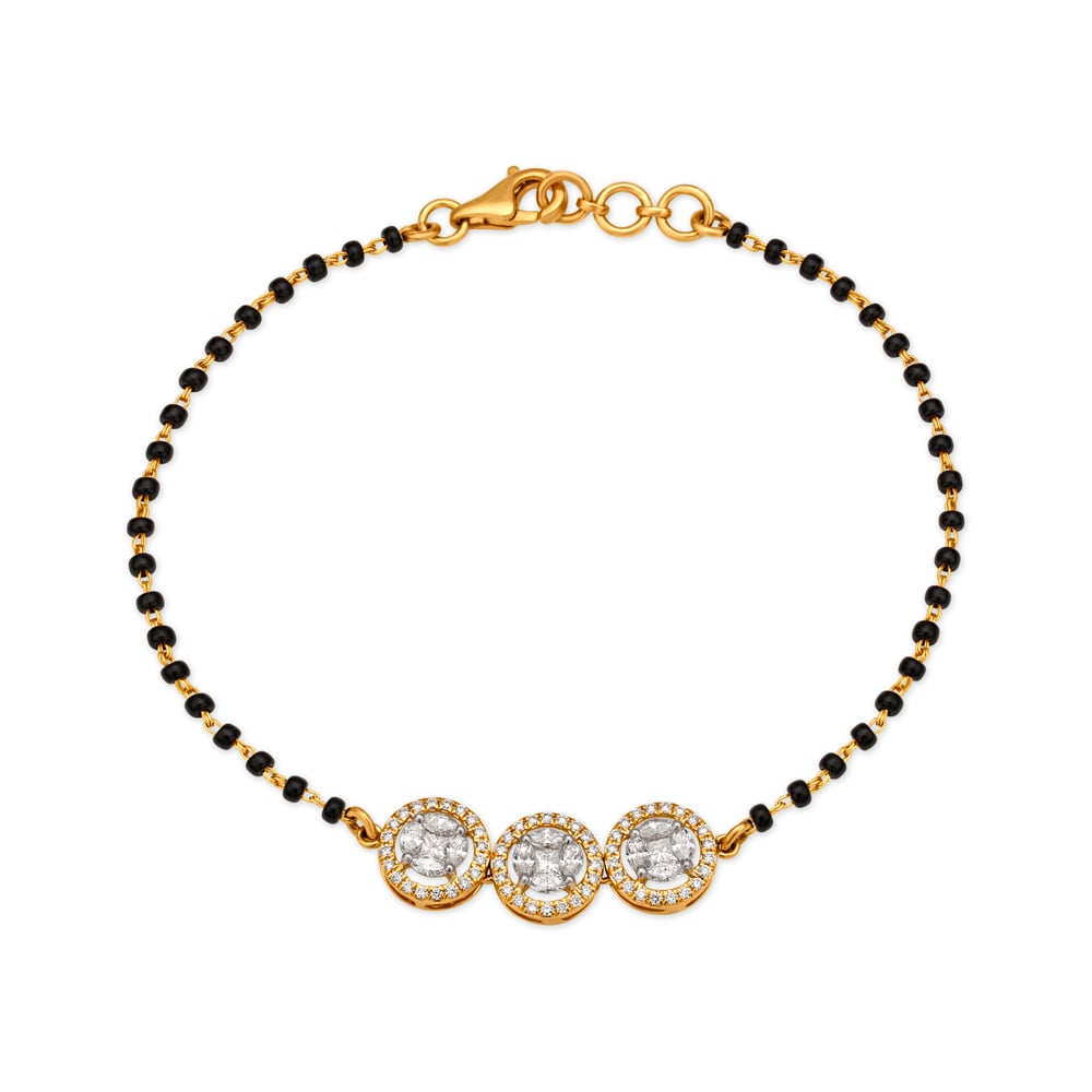 Anaisha Diamond Mangalsutra Bracelet Jewellery India Online - CaratLane.com-sonthuy.vn