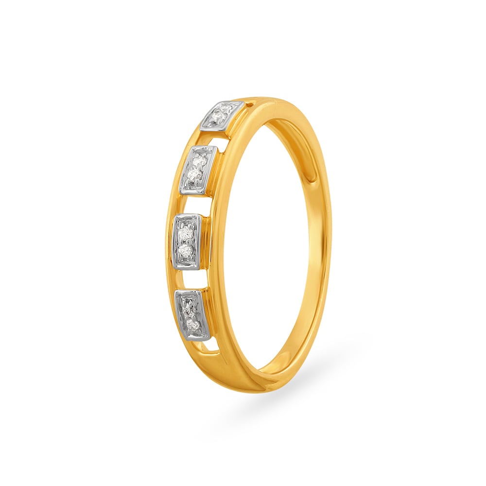Timeless Square Diamond Finger Ring,,hi-res image number null