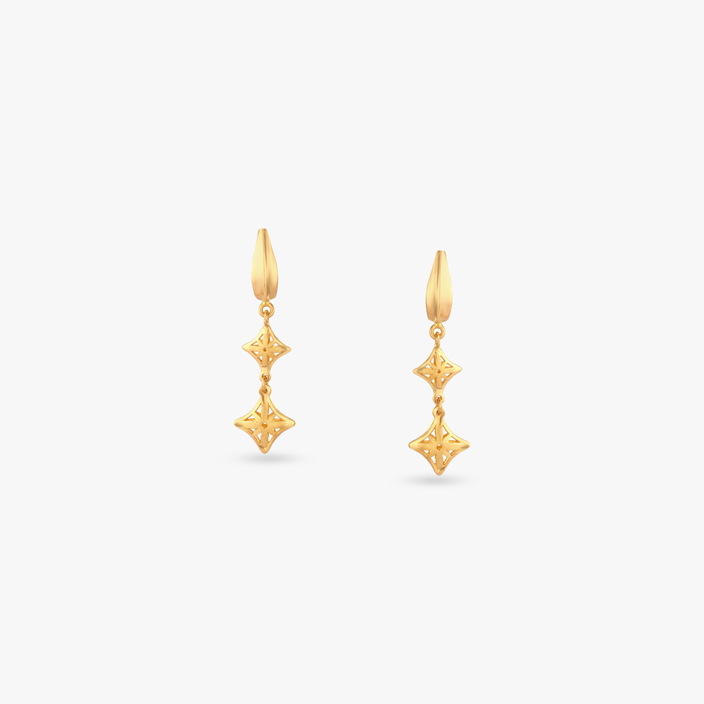 Celestial Grid Gold Necklace Set,,hi-res image number null