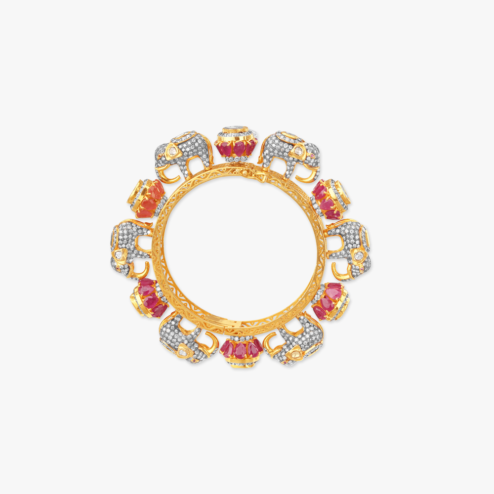 Exquisite Heritage Diamond Bangles,,hi-res image number null