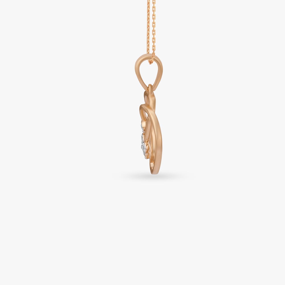 Orbit Bloom Diamond Pendant,,hi-res image number null