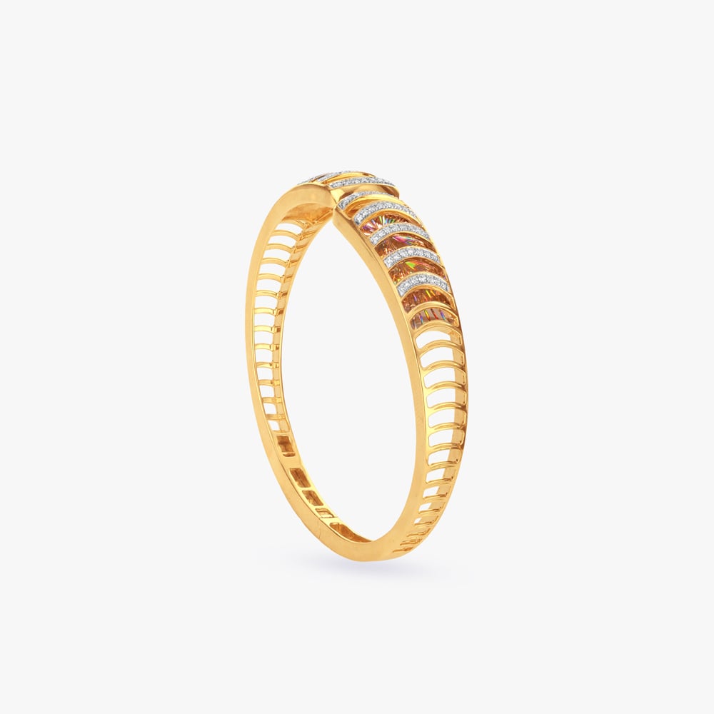 Prism Tides Diamond Bangle,,hi-res image number null