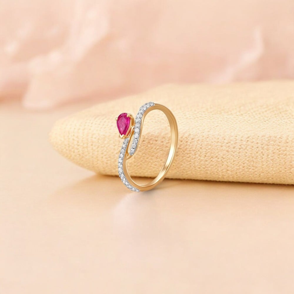 Blushing Radiance Diamond Finger Ring,,hi-res image number null