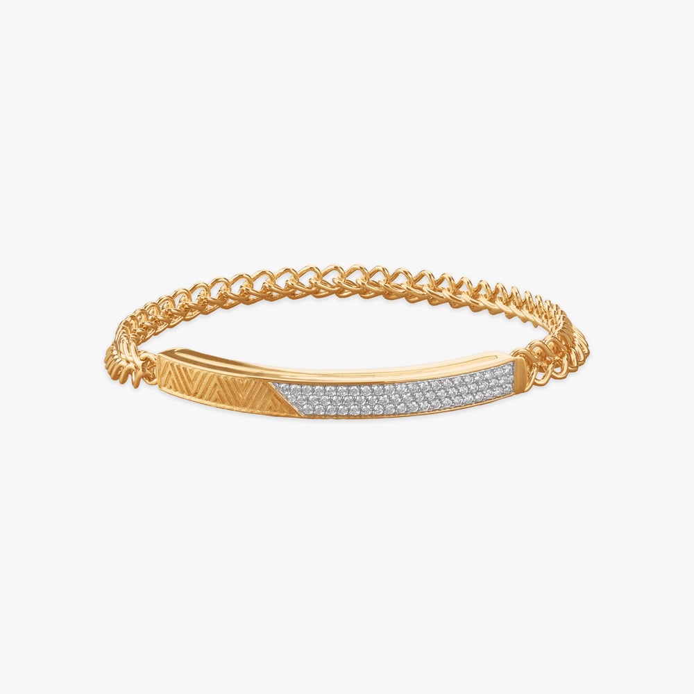 Dual Aura Diamond Bracelet for Men,,hi-res image number null