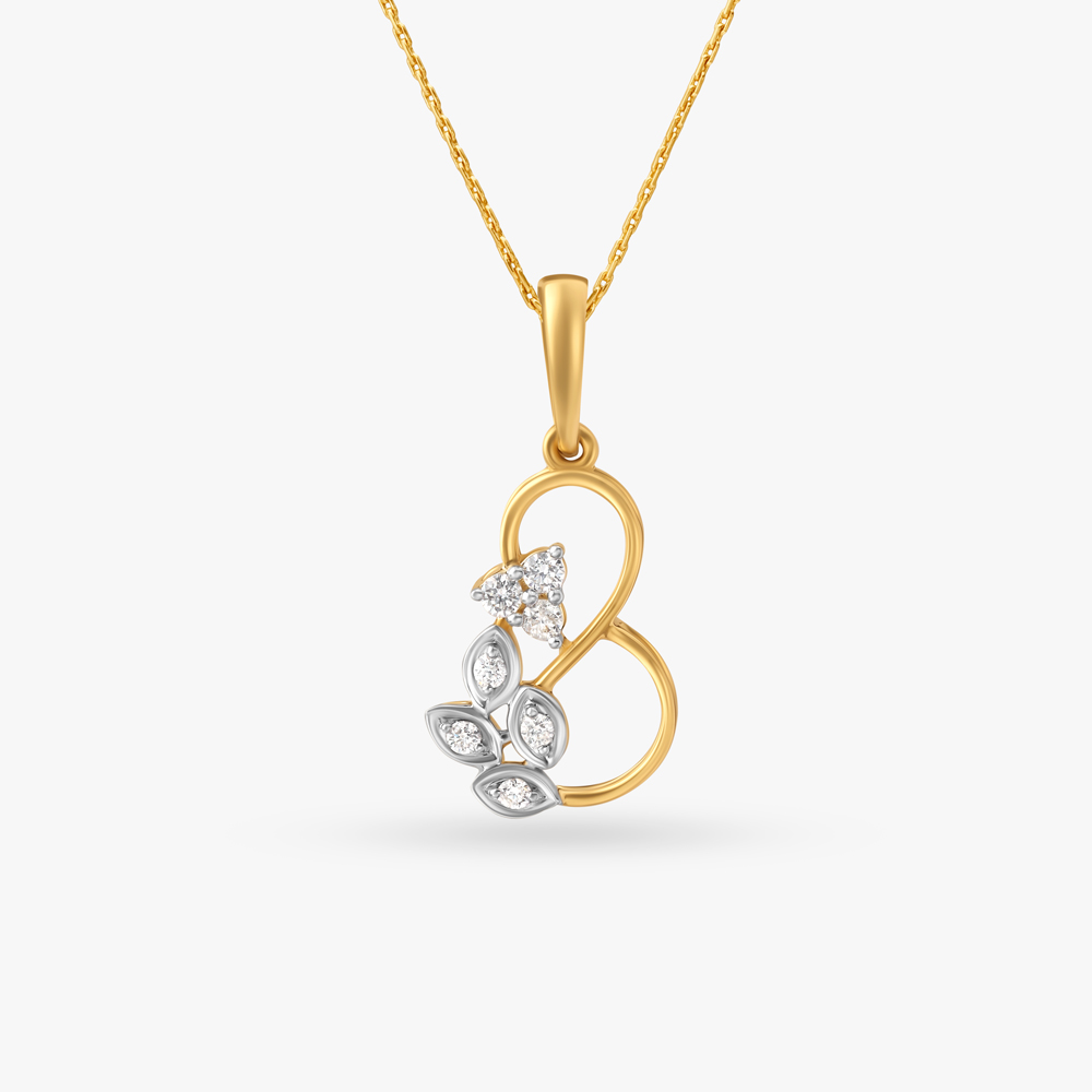 Chic Charm Diamond Pendant,,hi-res image number null
