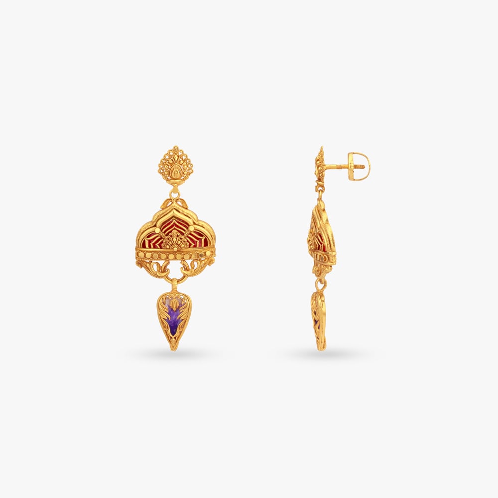 Cosmic Blossom Gold Necklace Set,,hi-res image number null