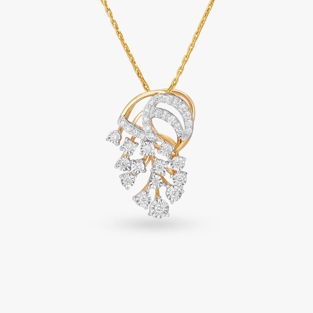 

Interstellar Diamond Pendant