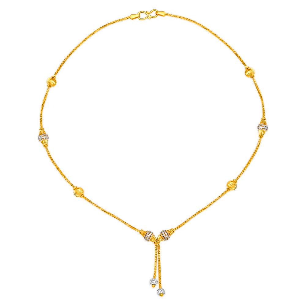 

Rhodium Plated Gold Chain