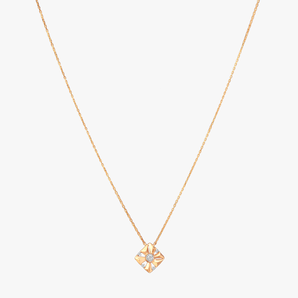 

Prism Star Diamond Pendant with Chain
