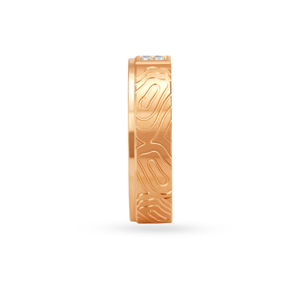Chic Rose Gold Finger Band,,hi-res image number null