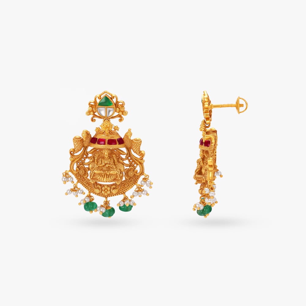 Radiant Goddess Gold Haram Set,,hi-res image number null
